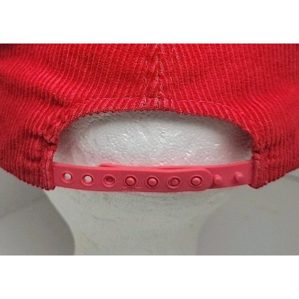 Vintage 70s 80s Coca Cola Corduroy Promo Hat Coke Soda Drink Trucker YA Headwear - Picture 5 of 9